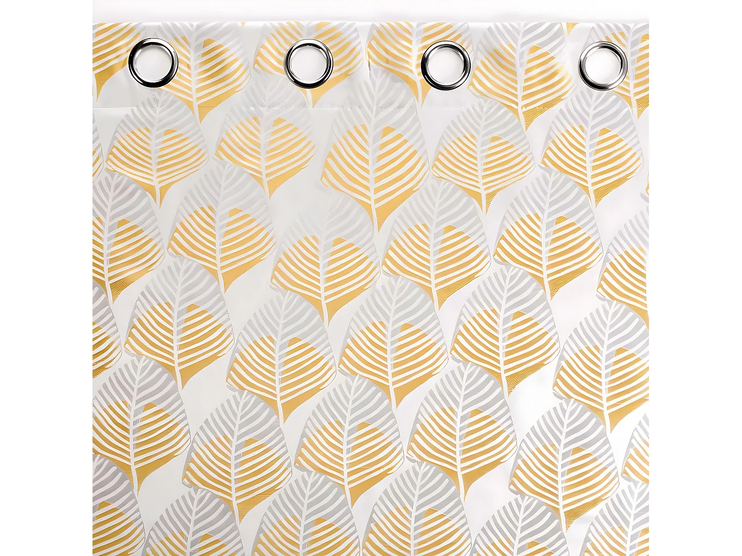 Rideau à Œillets "Floriani" 140x260cm Jaune