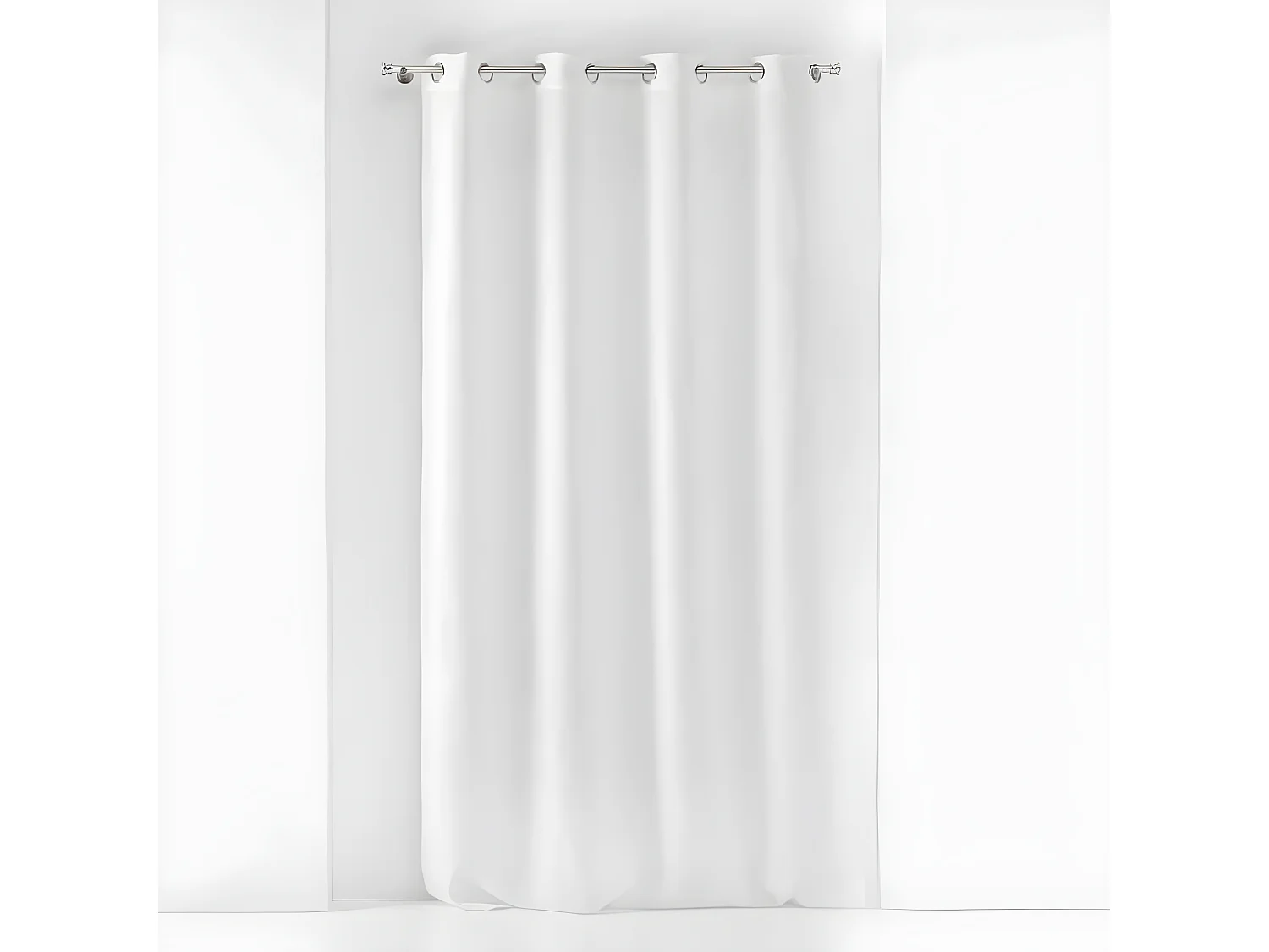 Rideau Voilage à Œillets "Soane" 140x240cm Blanc