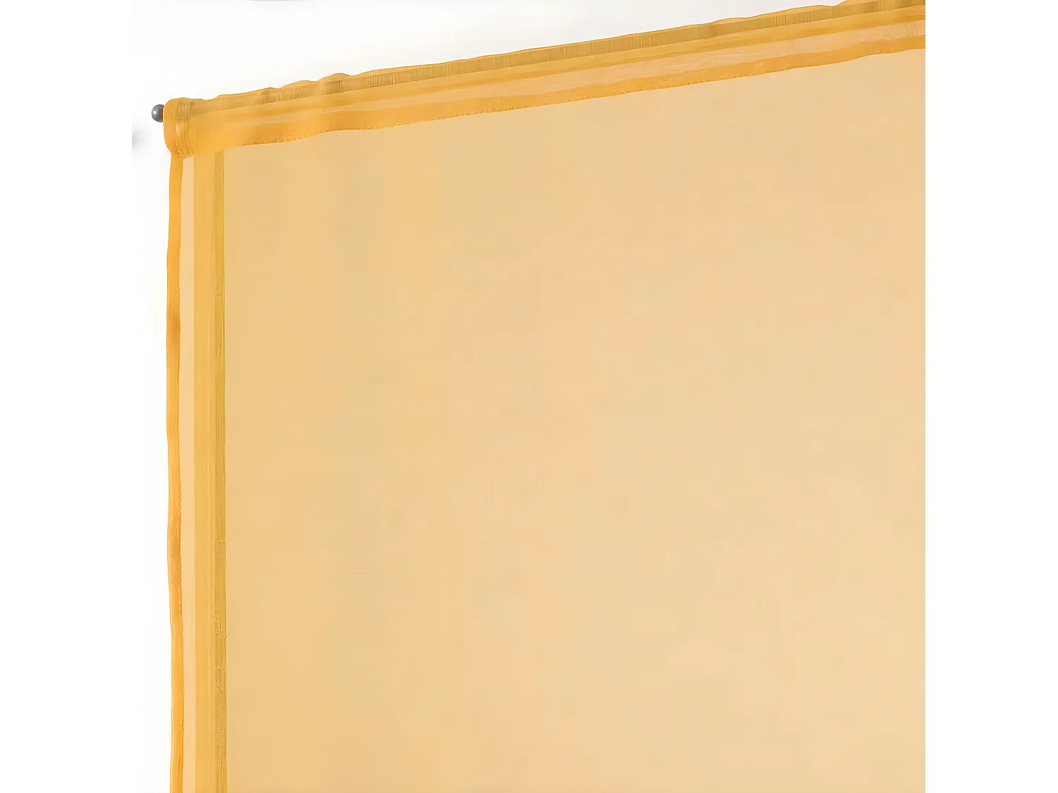 Paire de Voilages "Sandra" 60x90cm Jaune