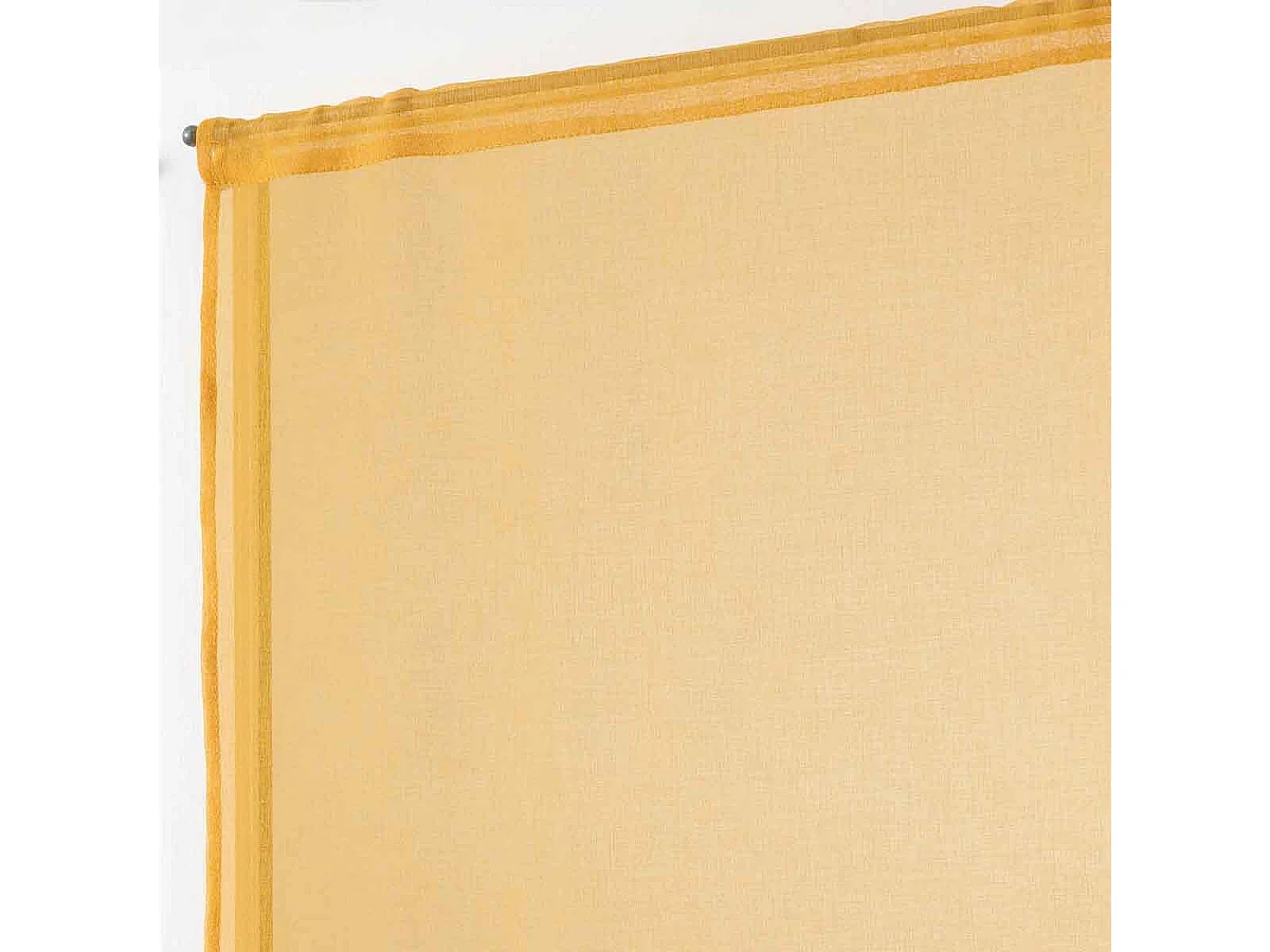 Paire de Voilages "Sandra" 60x90cm Jaune
