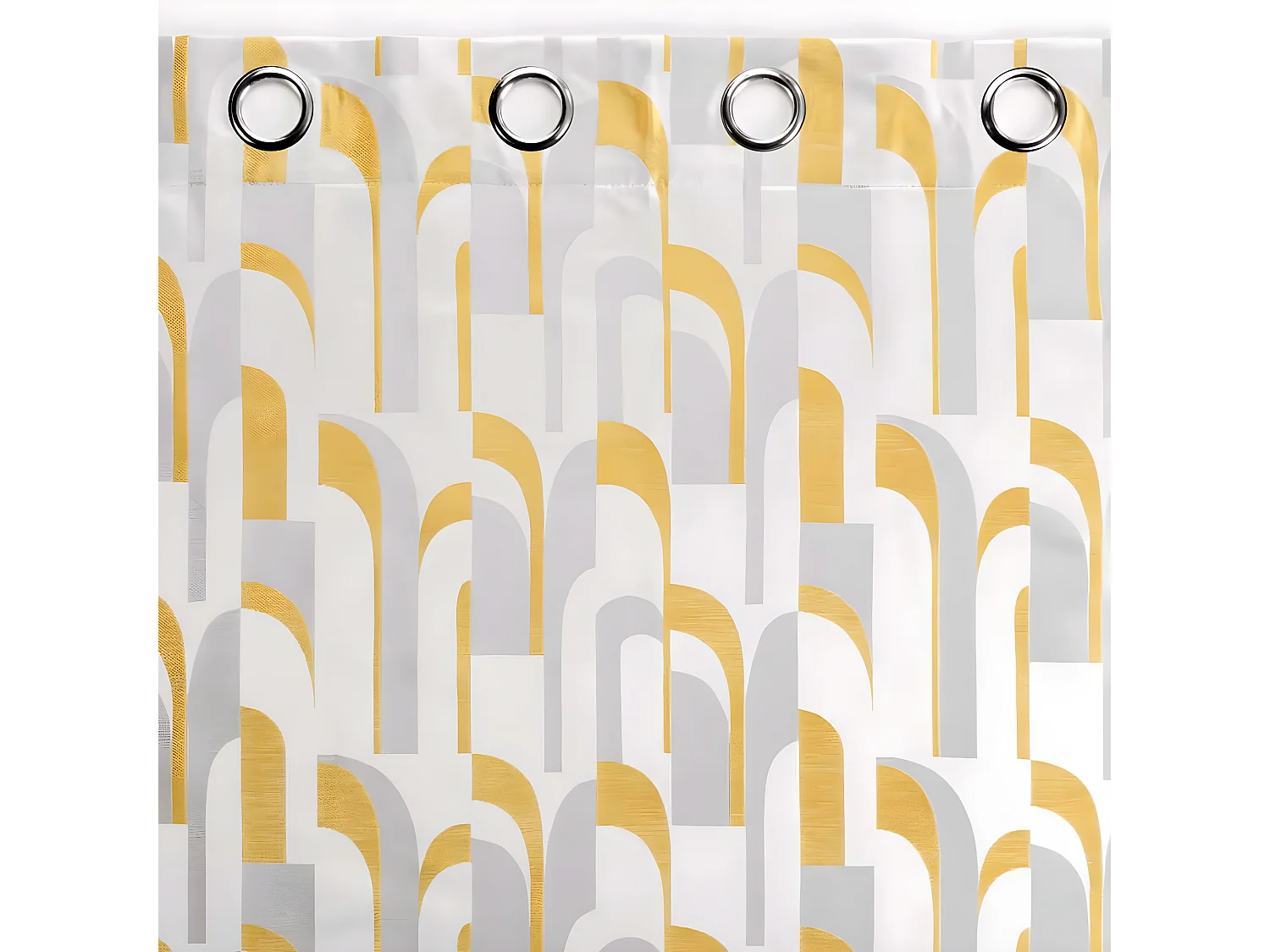 Rideau à Œillets "Médicis" 140x260cm Jaune