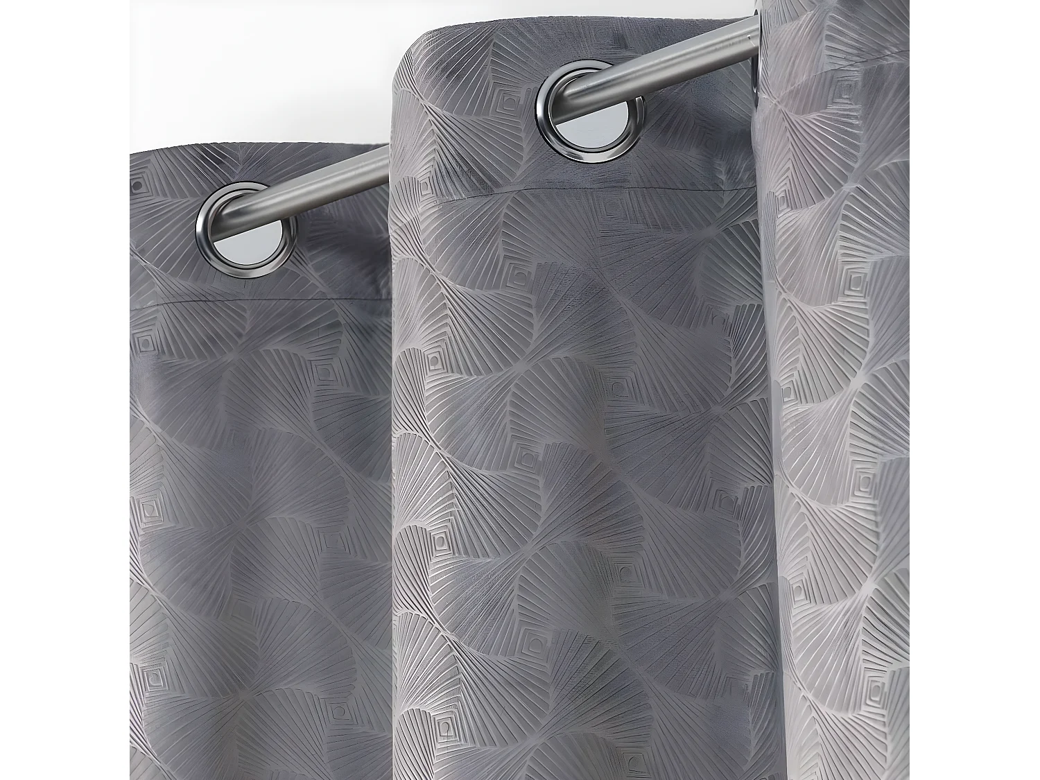 Rideau Occultant "Adrina" 140x280cm Anthracite