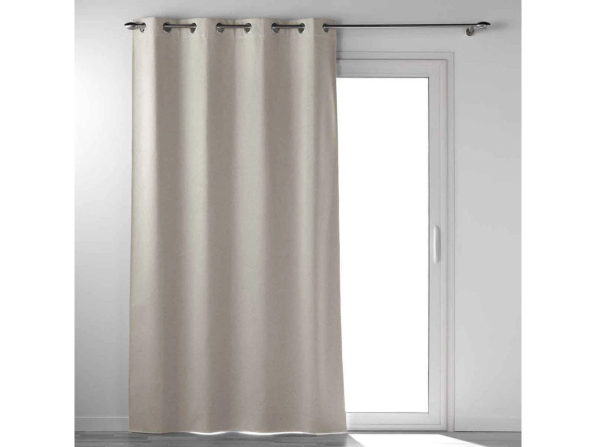 Cortina oscurecedora y aislante para muebles