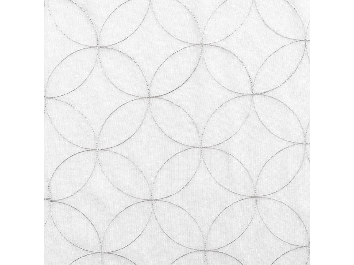 Paire de Voilages "Olympia" 60x160cm Gris