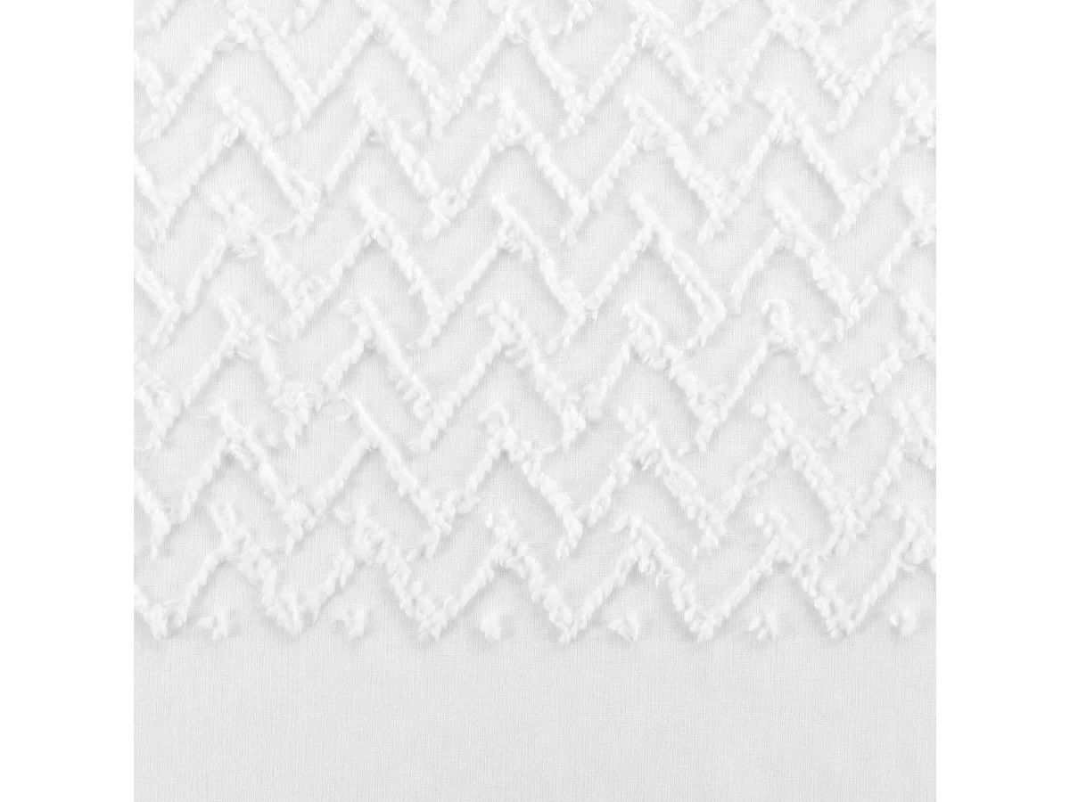 Rideau Voilage à Œillets "Roxia" 140x240cm Blanc