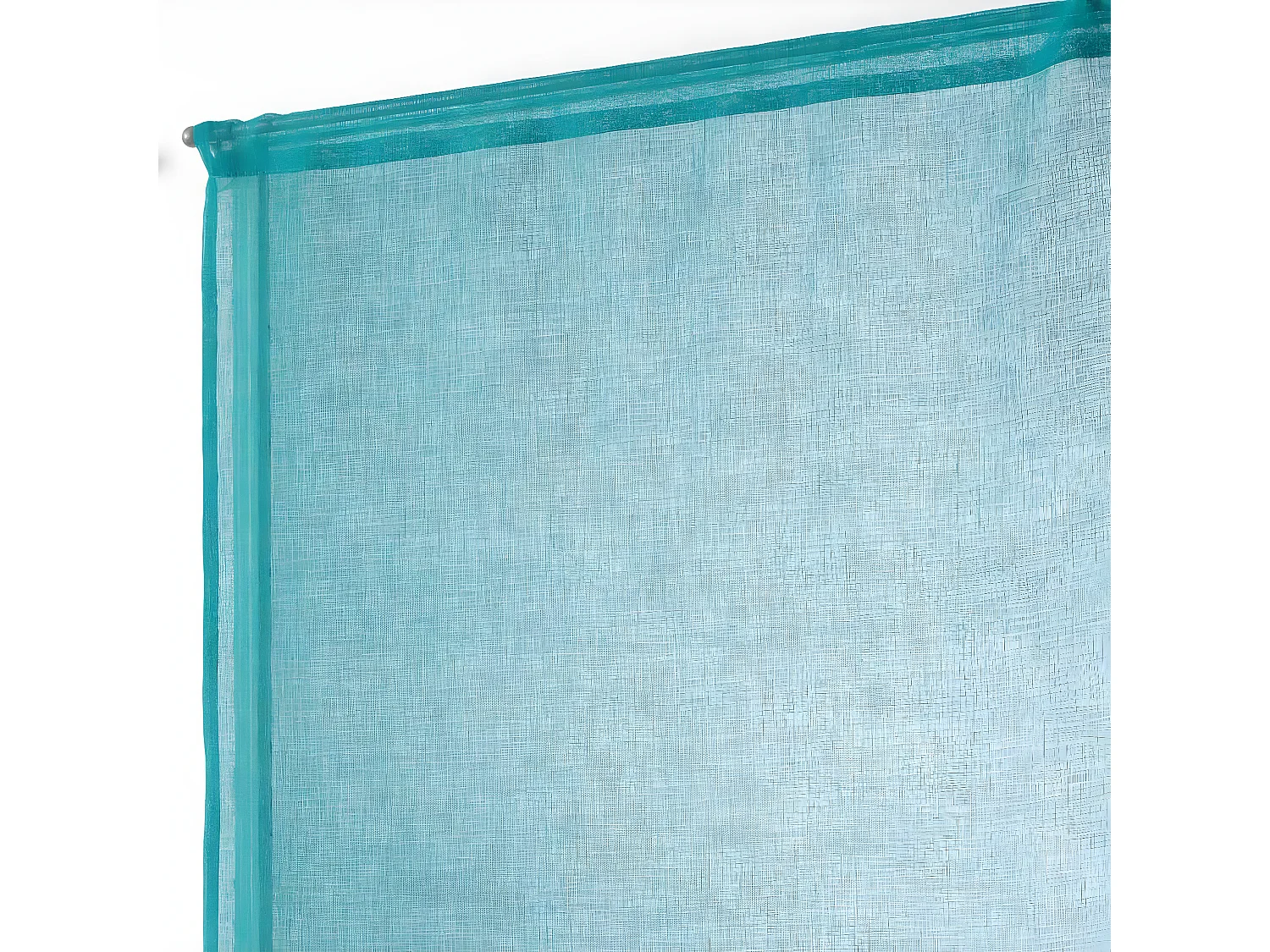 Paire de Voilages "Sandra" 60x160cm Bleu