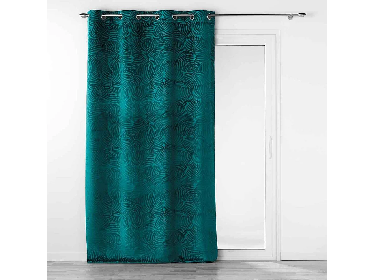 Verdunkelungsvorhang aus geprägtem Samt 140 x 240 cm