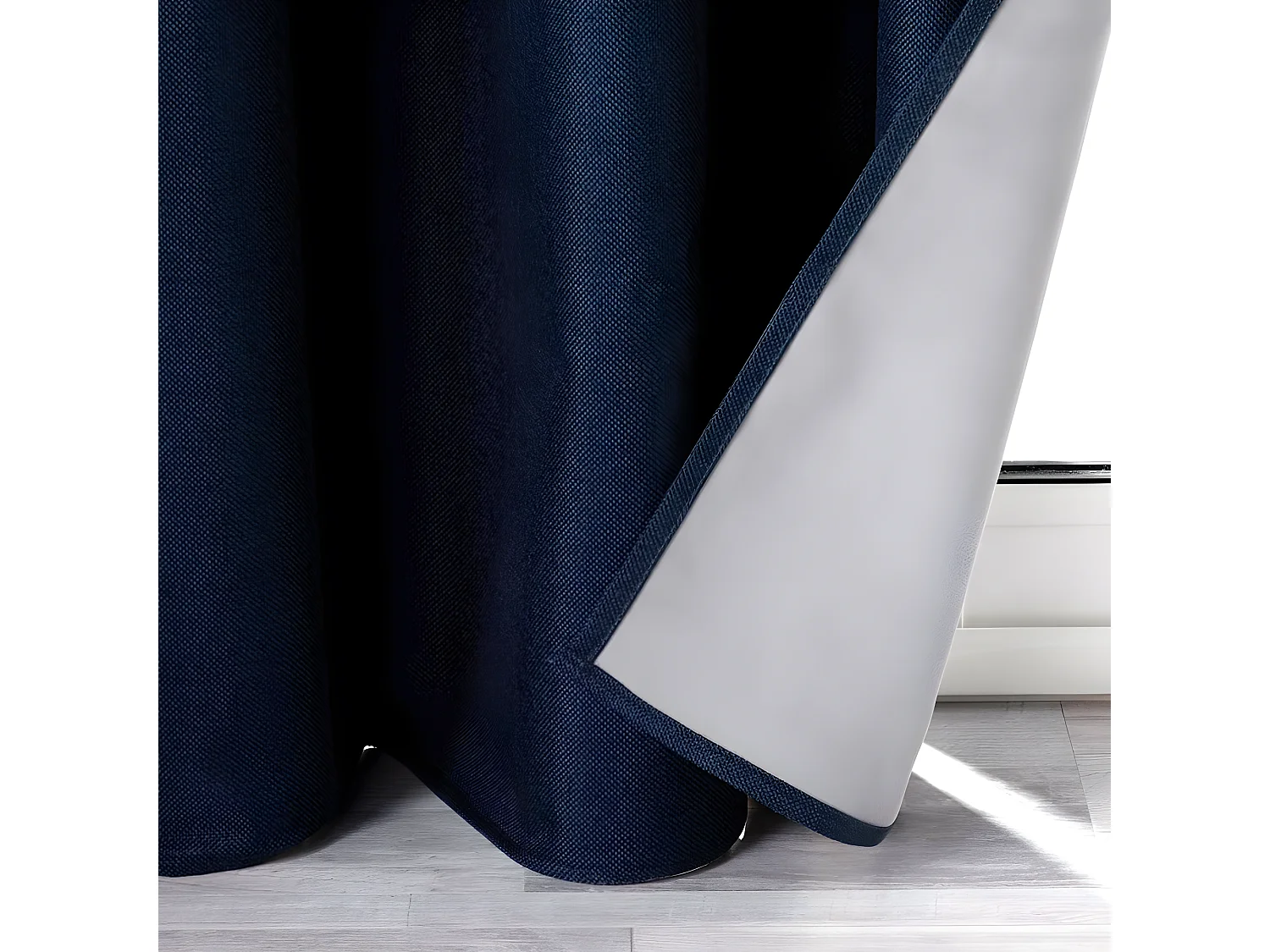 Rideau Occultant "Crépuscule" 140x260cm Bleu