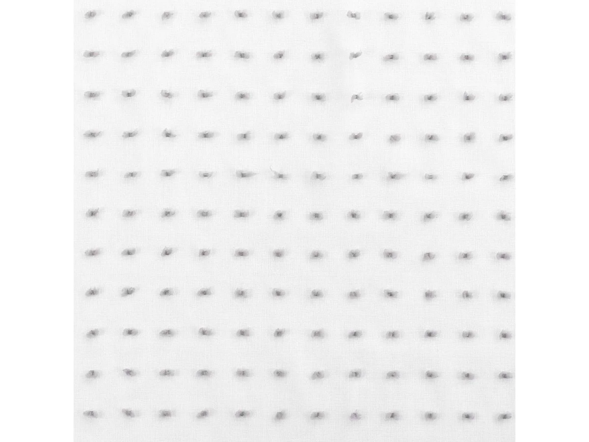 Paire de Voilages "Pomponella" 60x90cm Gris