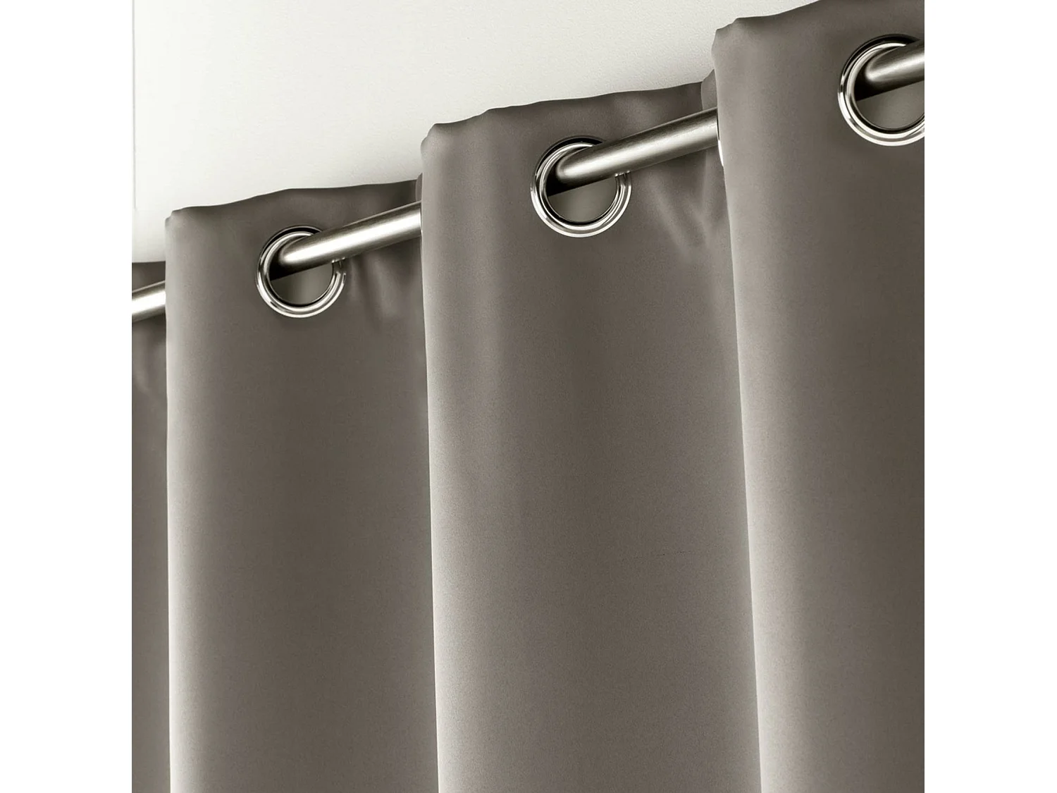Rideau Occultant "Noche" 135x180cm Gris Perle