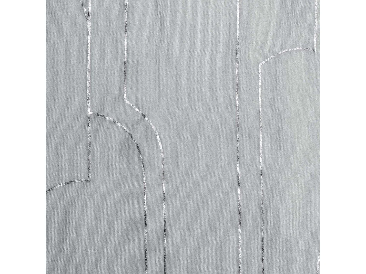 Rideau Voilage à Œillets "Domea" 140x240cm Gris