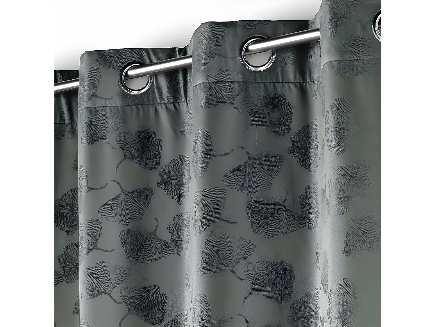 Rideau Occultant "Lunella" 140x260cm Anthracite