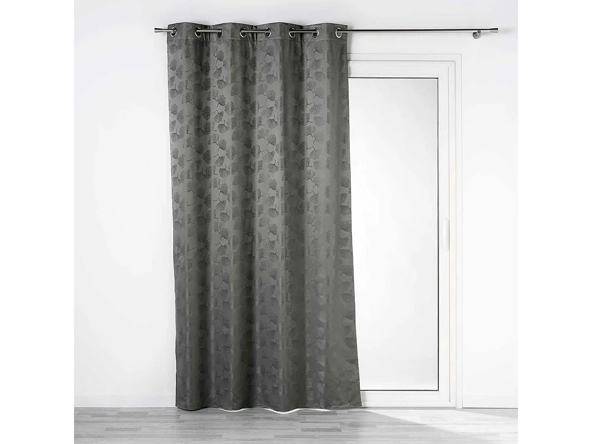 Rideau Occultant "Lunella" 140x260cm Anthracite