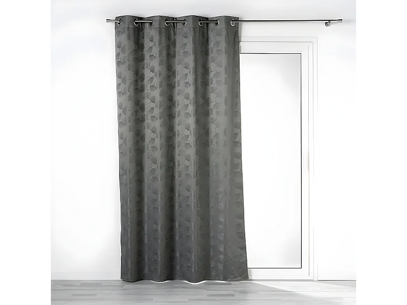 Rideau Occultant "Lunella" 140x260cm Anthracite