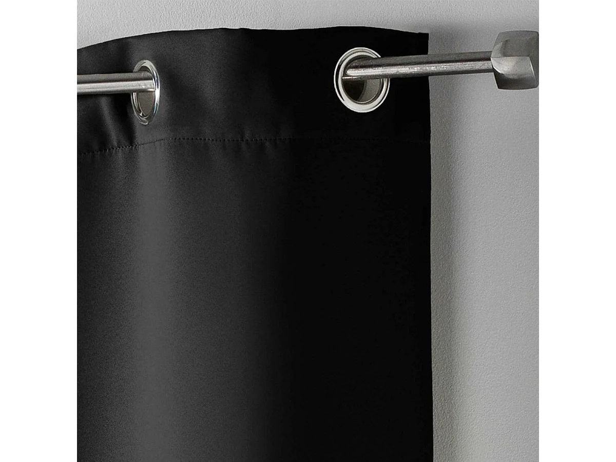 Cortina opaca para radiador de baja altura con un 90 % de oscurecimiento 135 x 180 cm