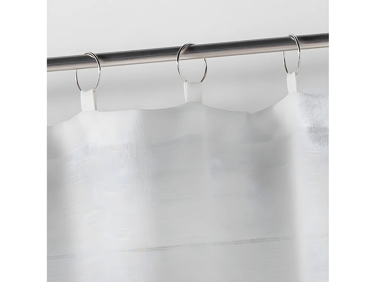 Paire de Voilages "Milza" 70x240cm Blanc