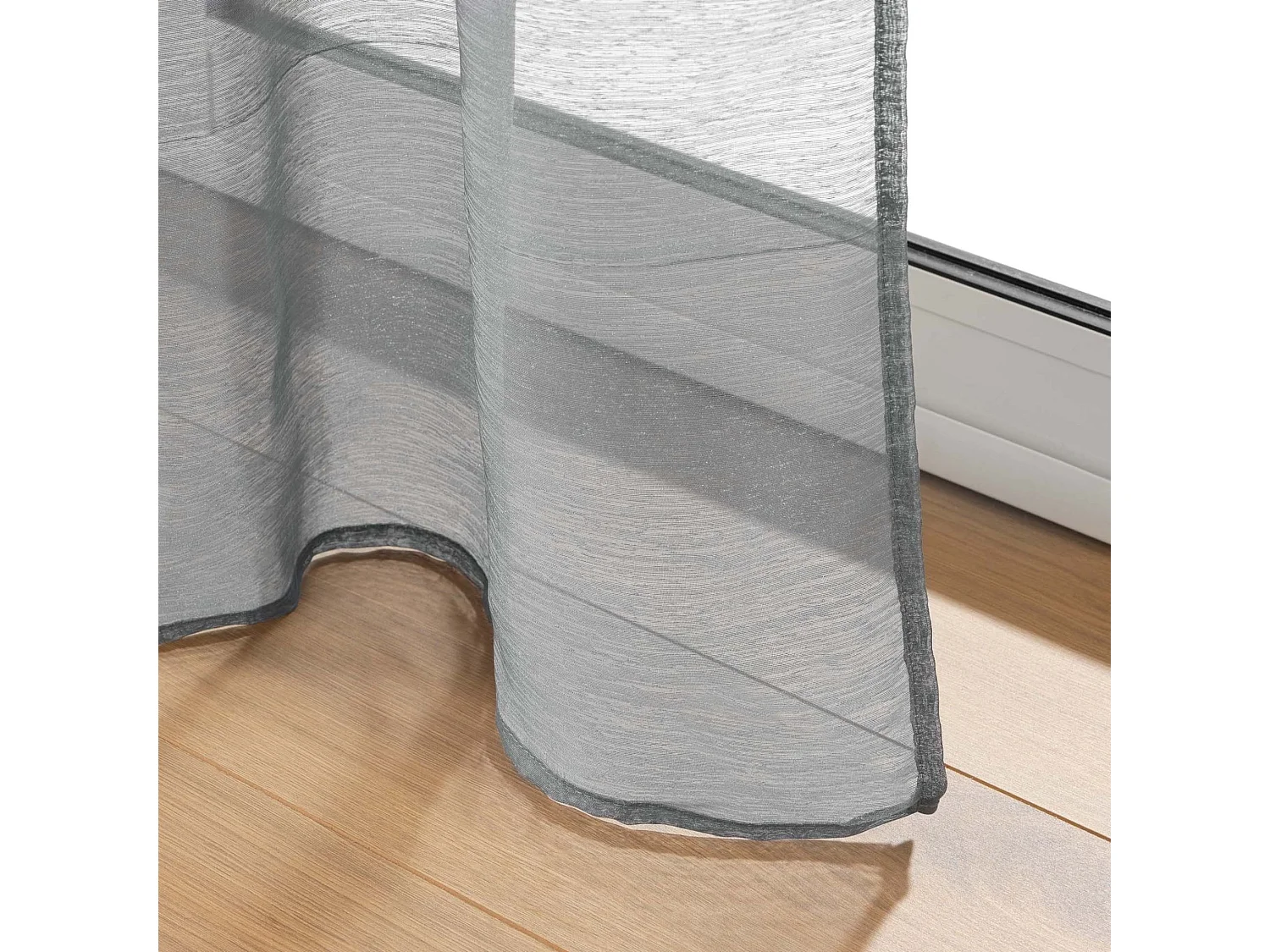 Rideau Voilage "Lisséa" 140x240cm Gris