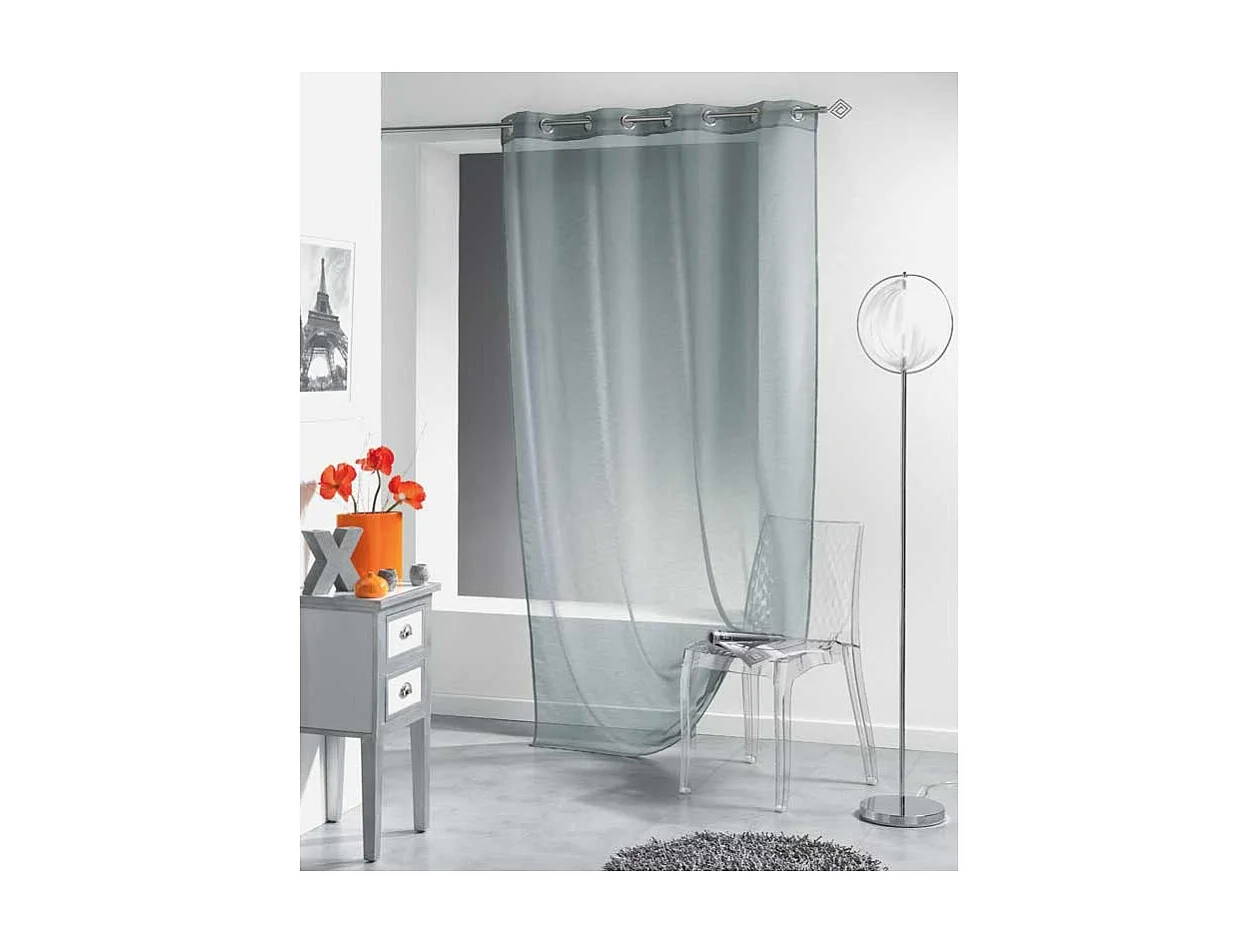 Rideau Voilage "Lisséa" 140x240cm Gris