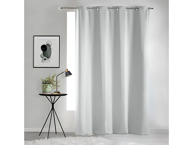 Rideau Occultant "Occult" 135x280cm Blanc