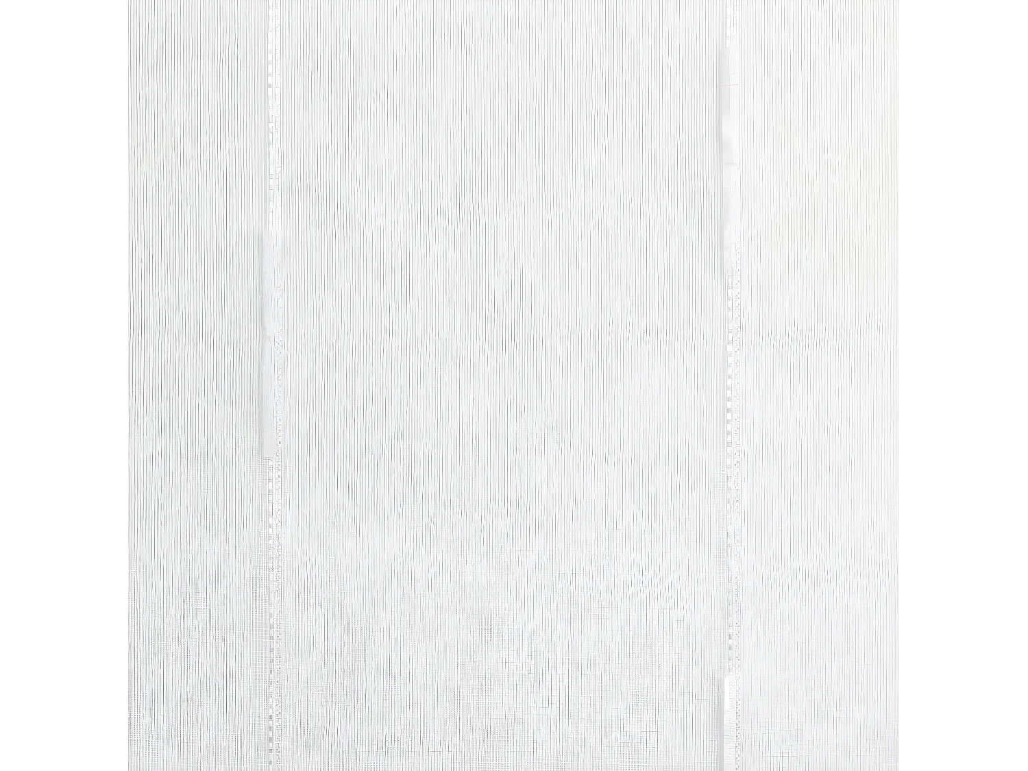 Paire de Voilages "Linahe" 60x120cm Blanc