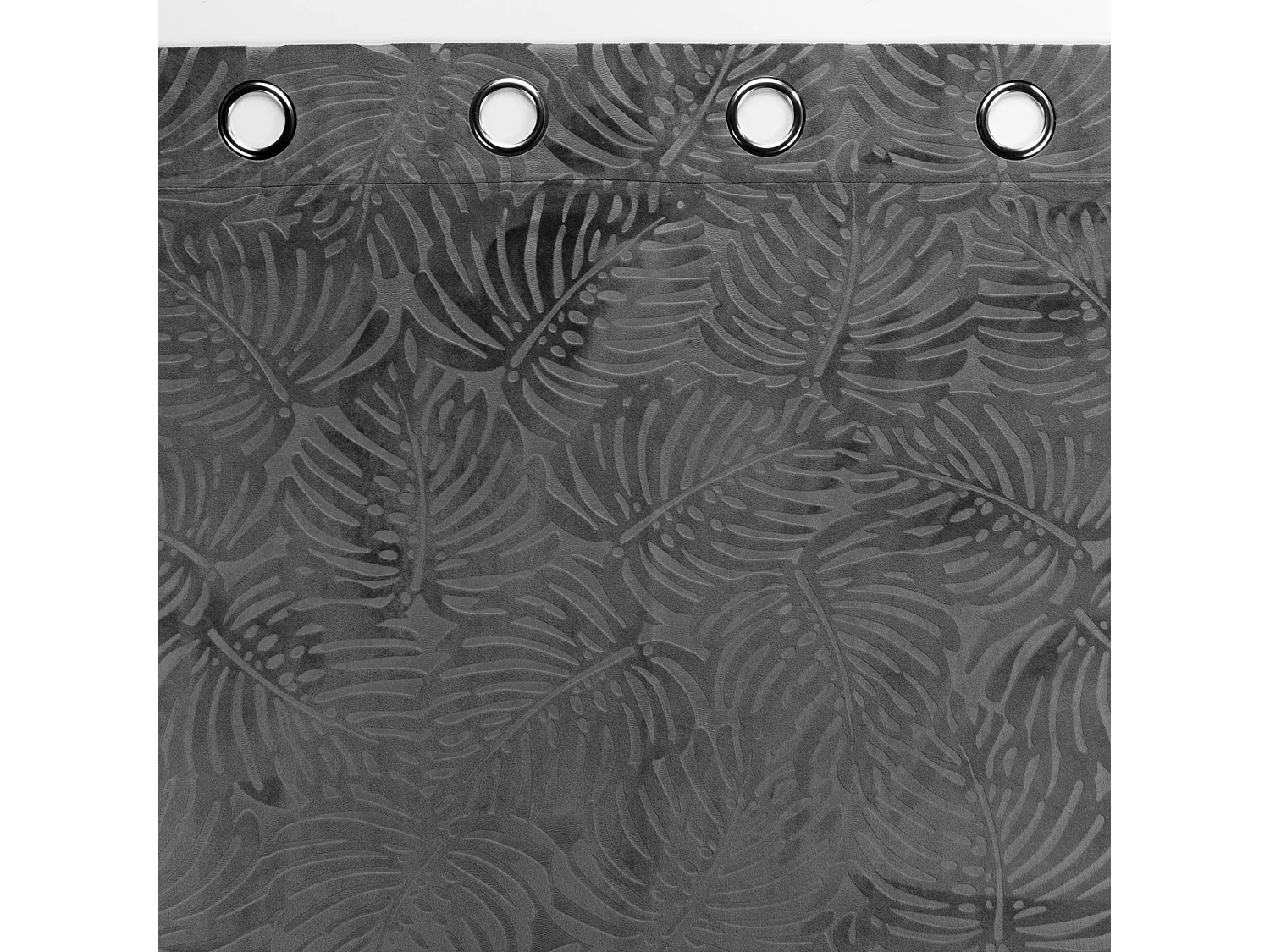 Cortina opaca de terciopelo en relieve 140 x 240 cm