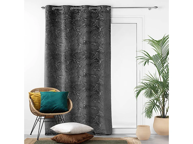 Rideau Occultant "Analia" 140x240cm Anthracite