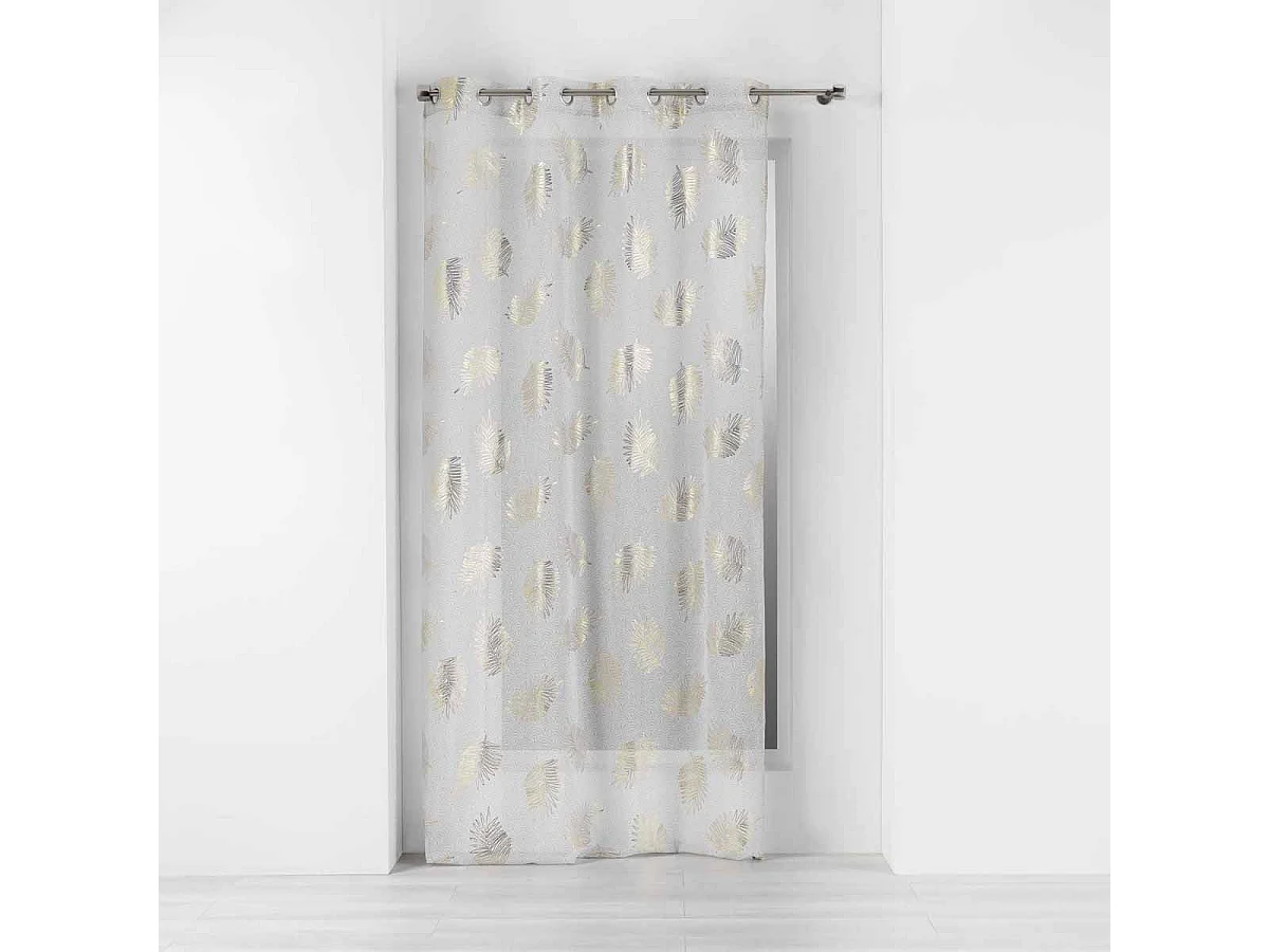 Rideau Voilage "Sunny Gold" 140x240cm Or