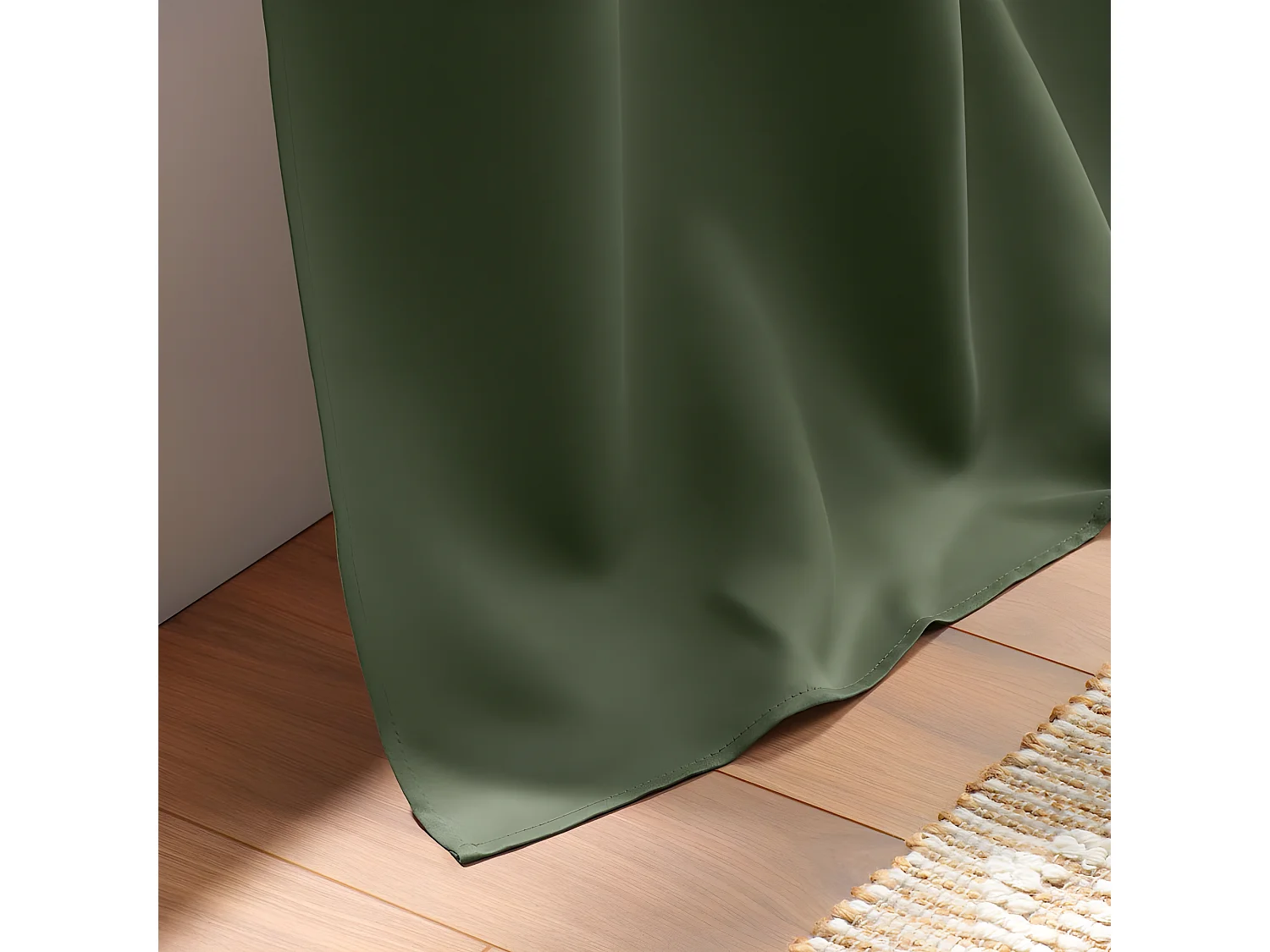 Rideau Occultant "Occult" 135x280cm Kaki