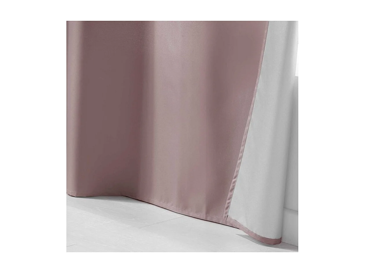 Rideau Isolant à Œillets "Icemount" 140x260cm Taupe