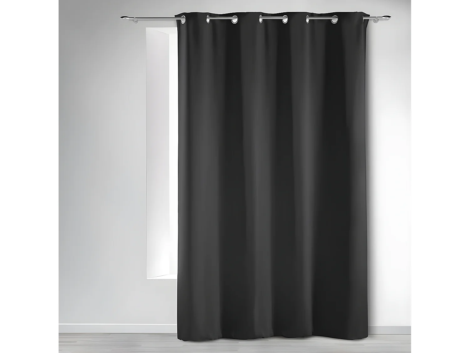 Rideau Occultant "Occult" 135x280cm Noir