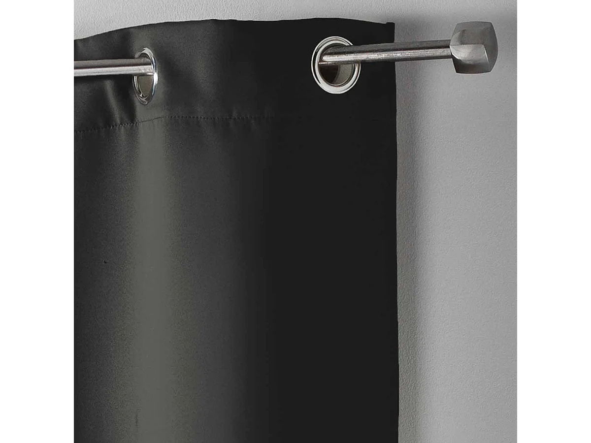 Rideau Occultant "Occult" 135x280cm Noir