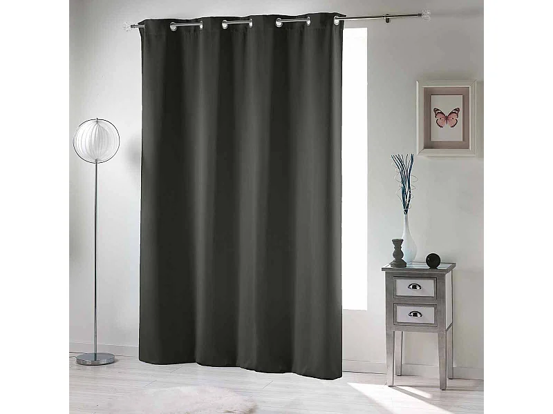 Rideau Occultant "Occult" 135x280cm Noir