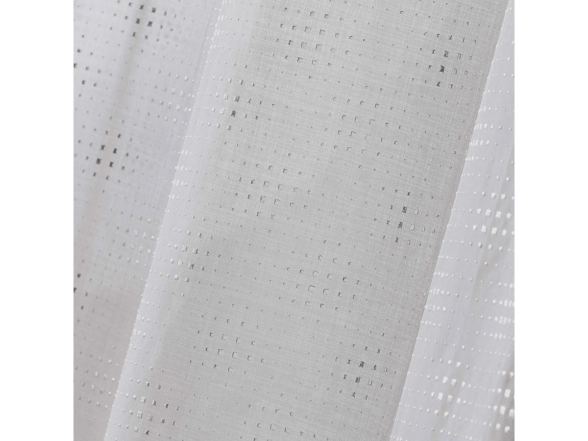 Paire de Voilages "Damina" 60x160cm Gris