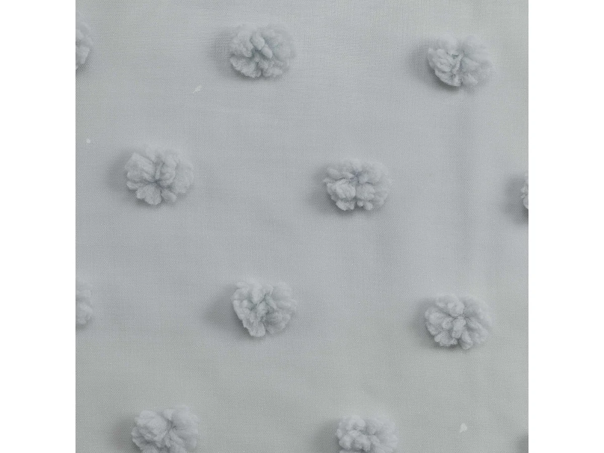 Rideau Voilage à Œillets "Mélusine" 140x240cm Gris