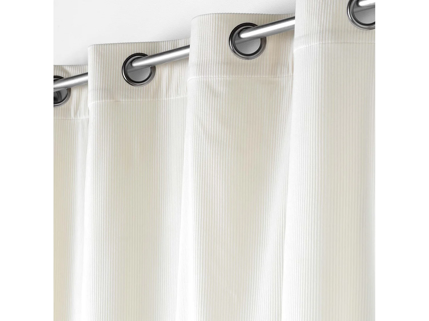 Rideau à Œillets "Casual" 140x260cm Naturel