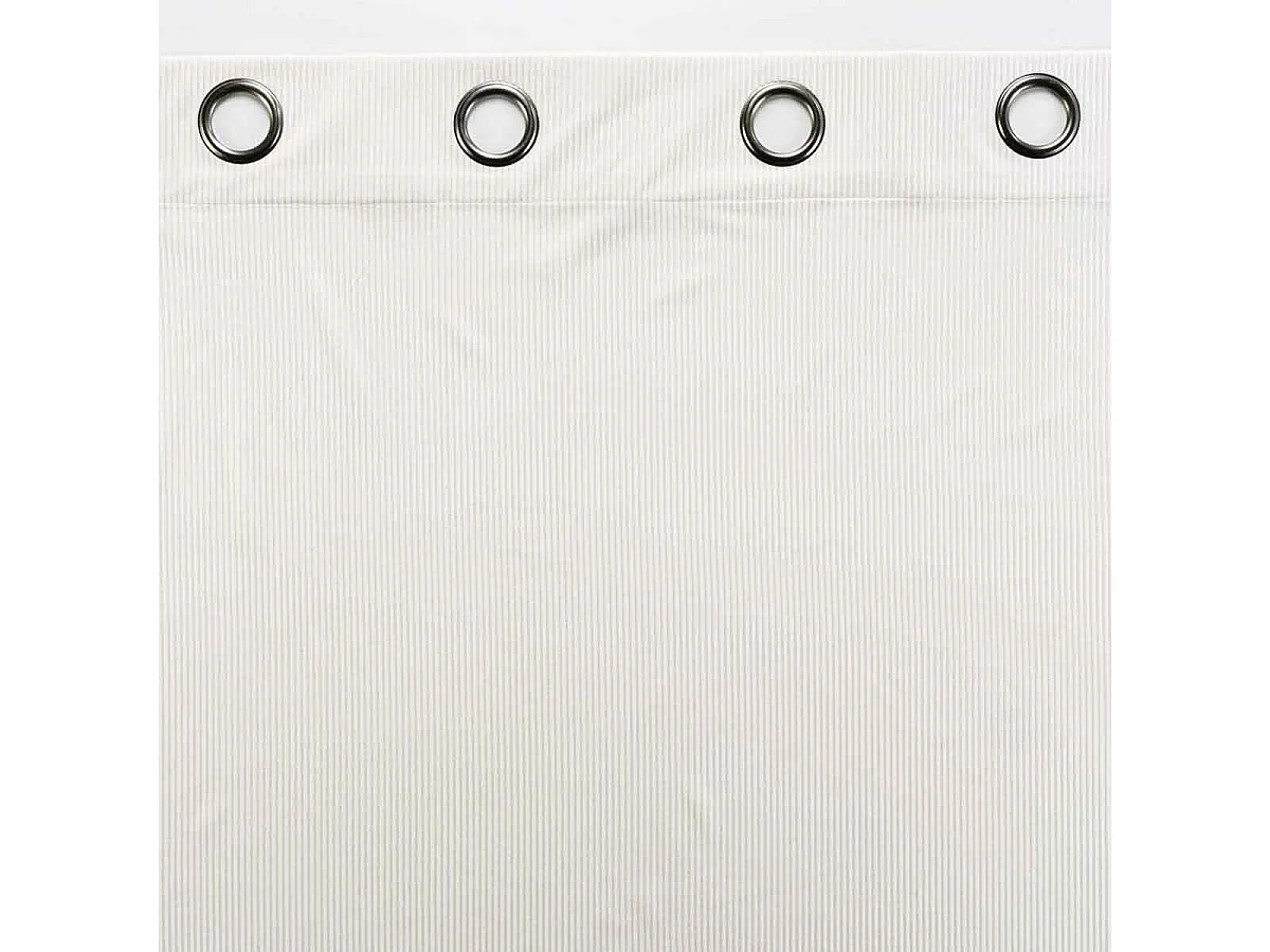 Unifarbener Siebvorhang aus Cordsamt 140 x 260 cm