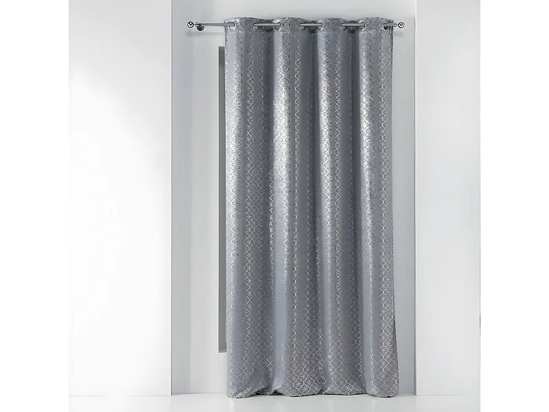 Rideau Occultant "Genesis" 135x240cm Gris