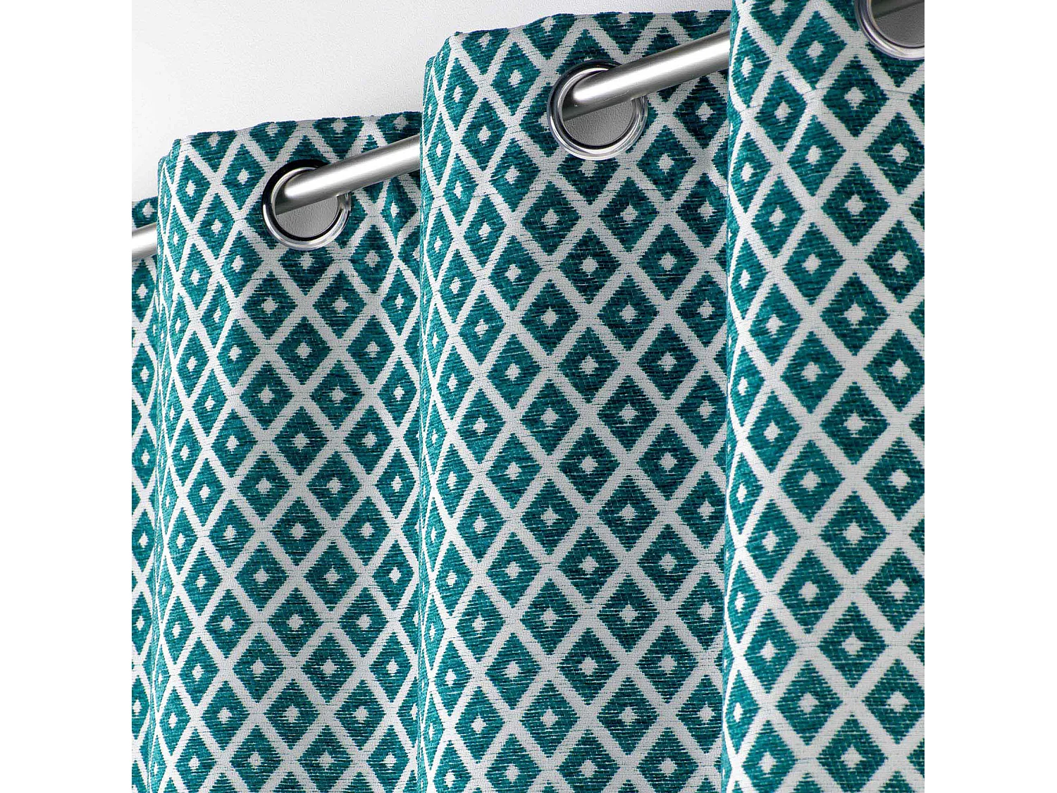 Rideau à Œillets "Mariella" 140x240cm Pétrole