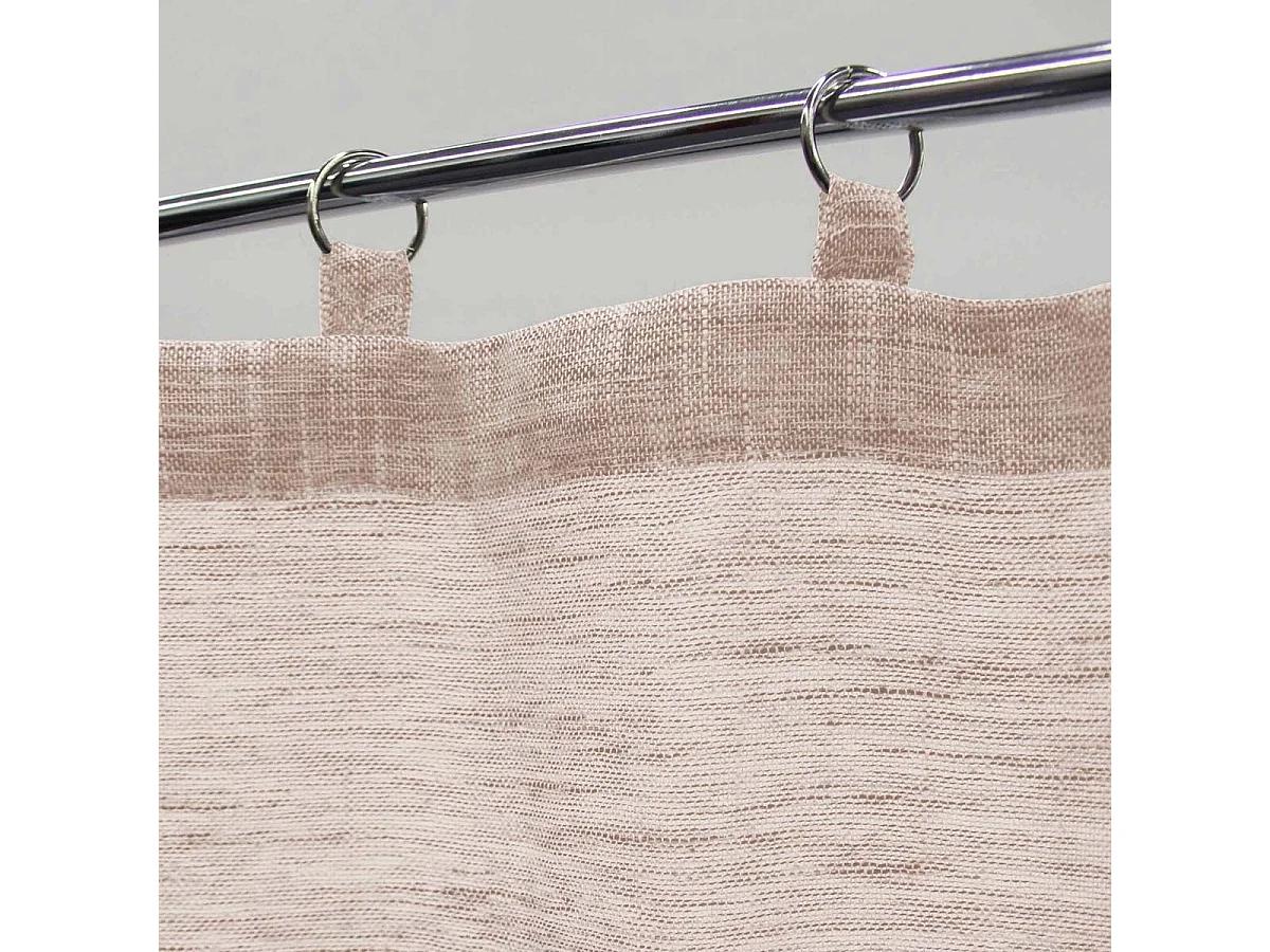 Paire de Voilages "Milza" 60x120cm Beige