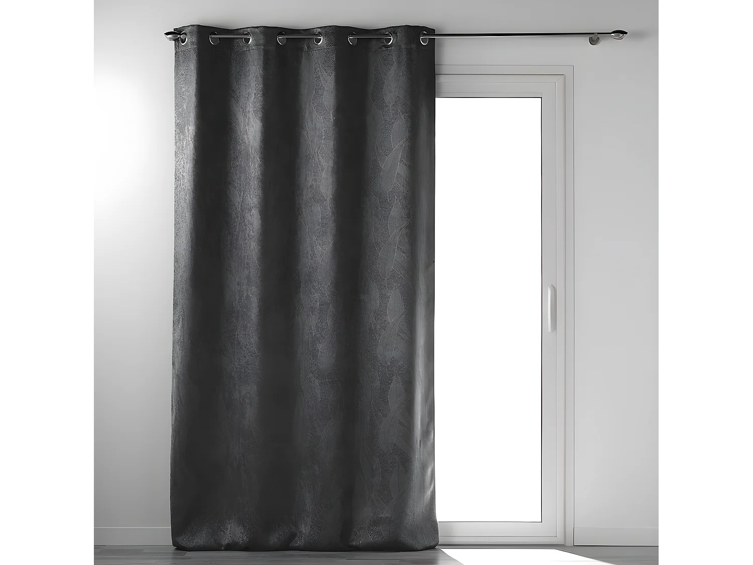 Rideau Occultant "Mélodie" 135x240cm Anthracite