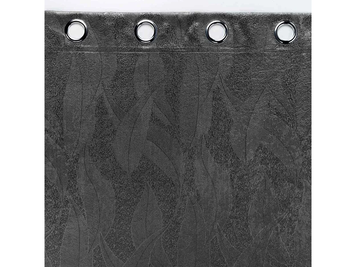 Rideau Occultant "Mélodie" 135x240cm Anthracite