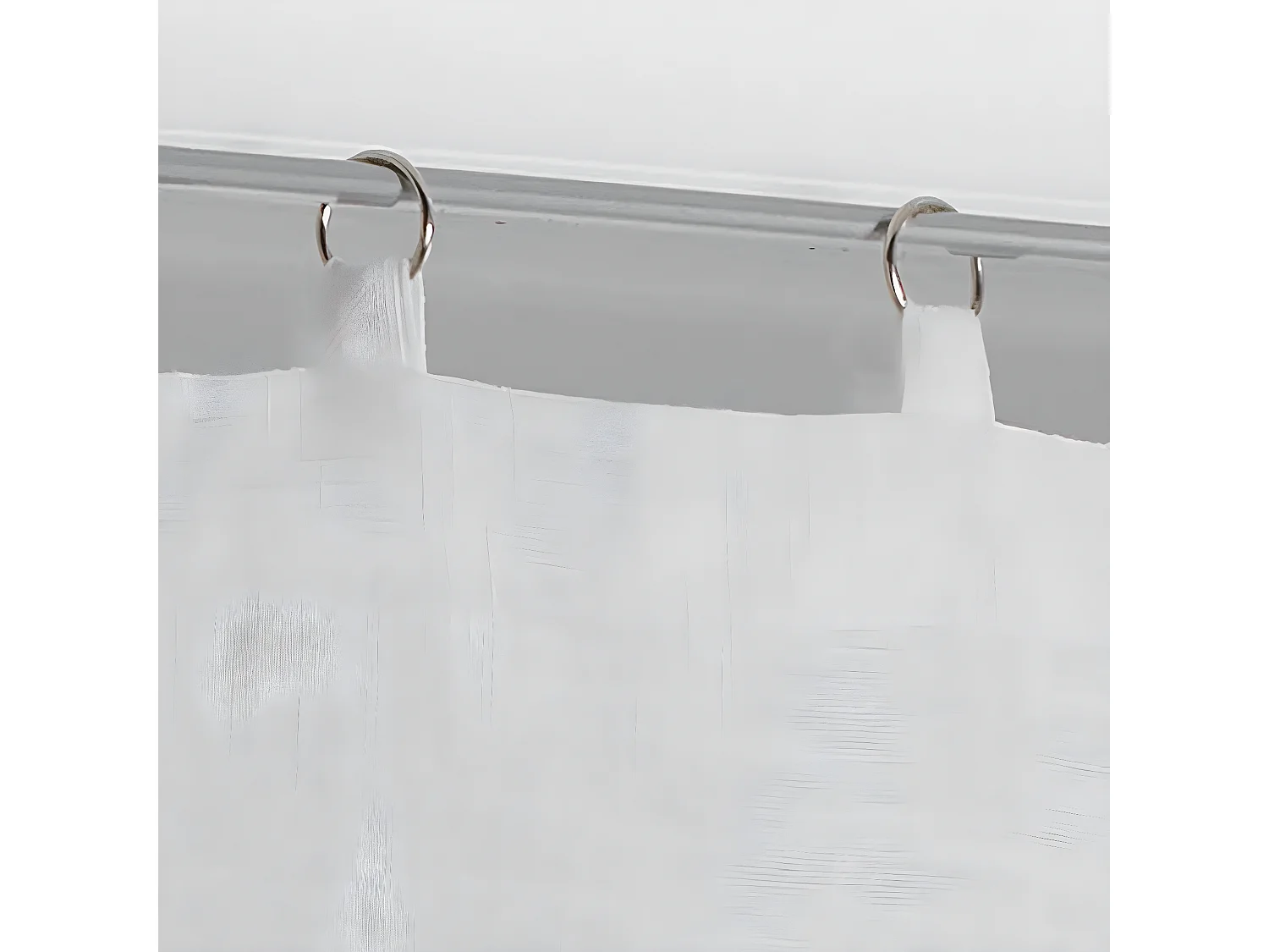 Paire de Voilages "Milza" 60x160cm Blanc