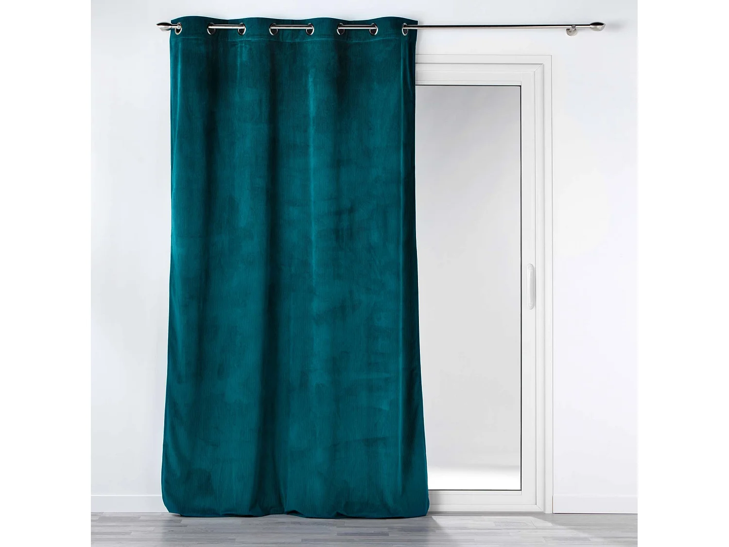 Rideau à Œillets "Casual" 140x260cm Pétrole