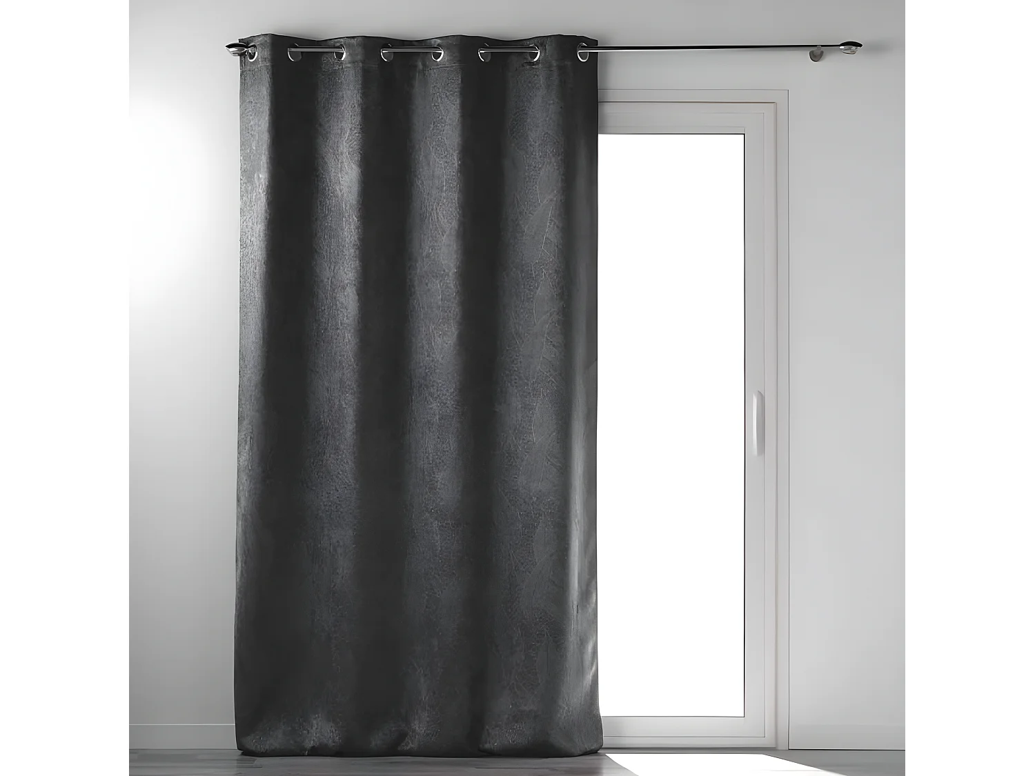 Rideau Occultant "Mélodie" 135x280cm Anthracite