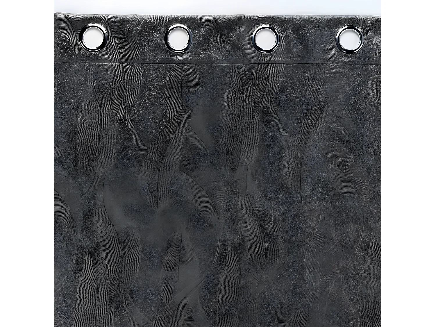 Rideau Occultant "Mélodie" 135x280cm Anthracite