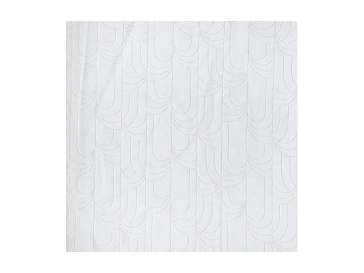 Rideau Voilage à Œillets "Ruben" 140x240cm Blanc