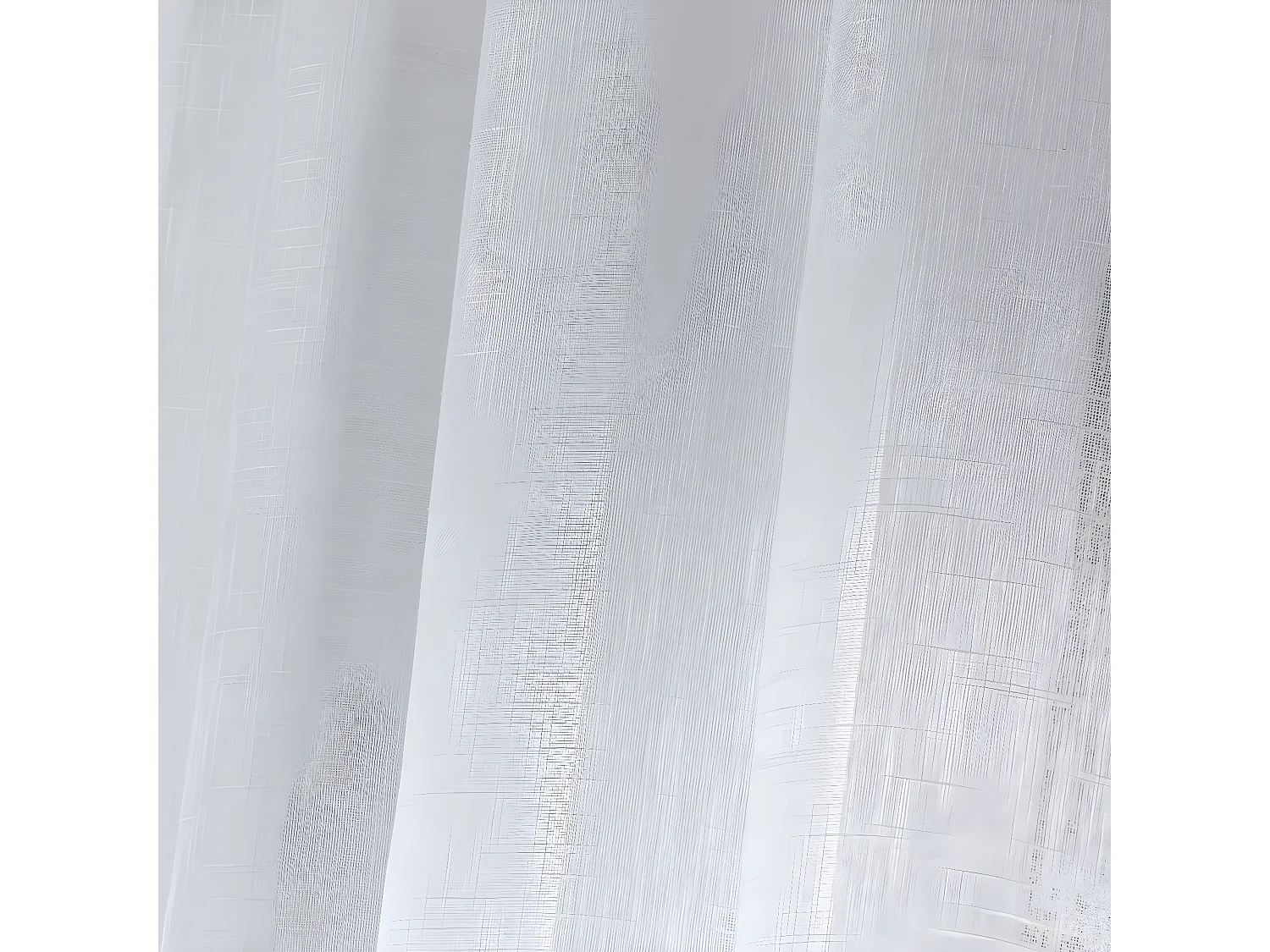 Rideau Voilage "Haltona" 140x280cm Blanc