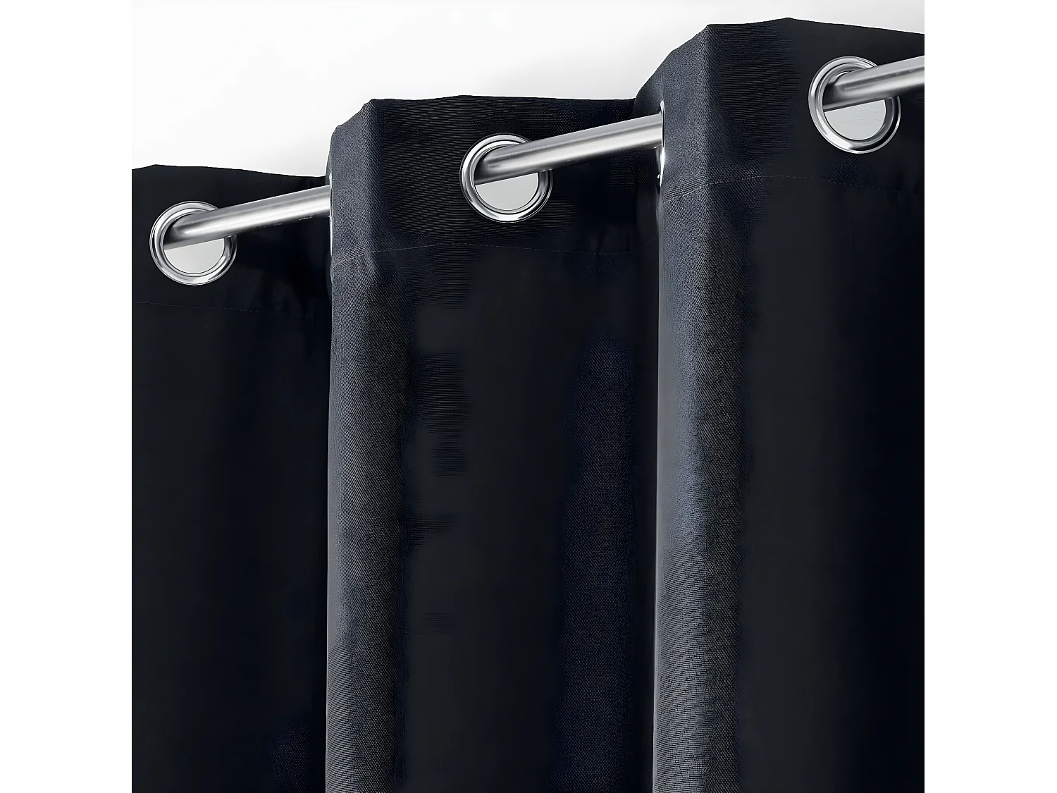 Rideau Occultant "Tissea" 135x240cm Anthracite