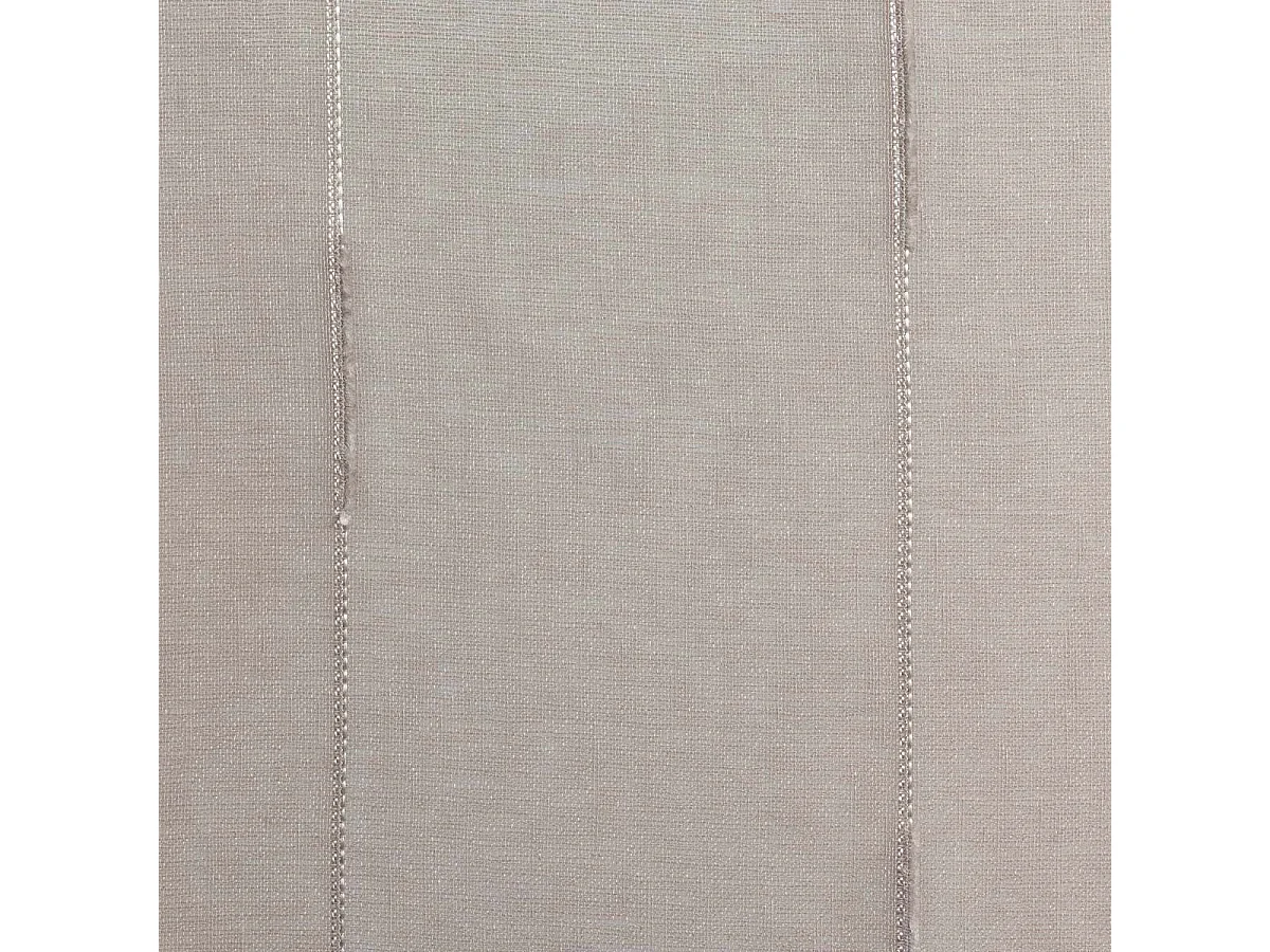 Paire de Voilages "Linahe" 90x90cm Taupe