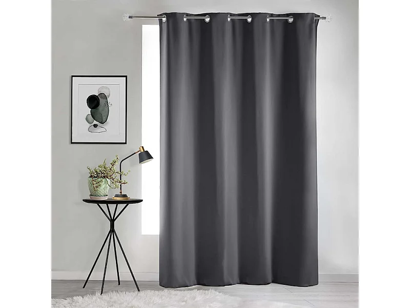 Rideau Occultant "Occult" 135x280cm Anthracite